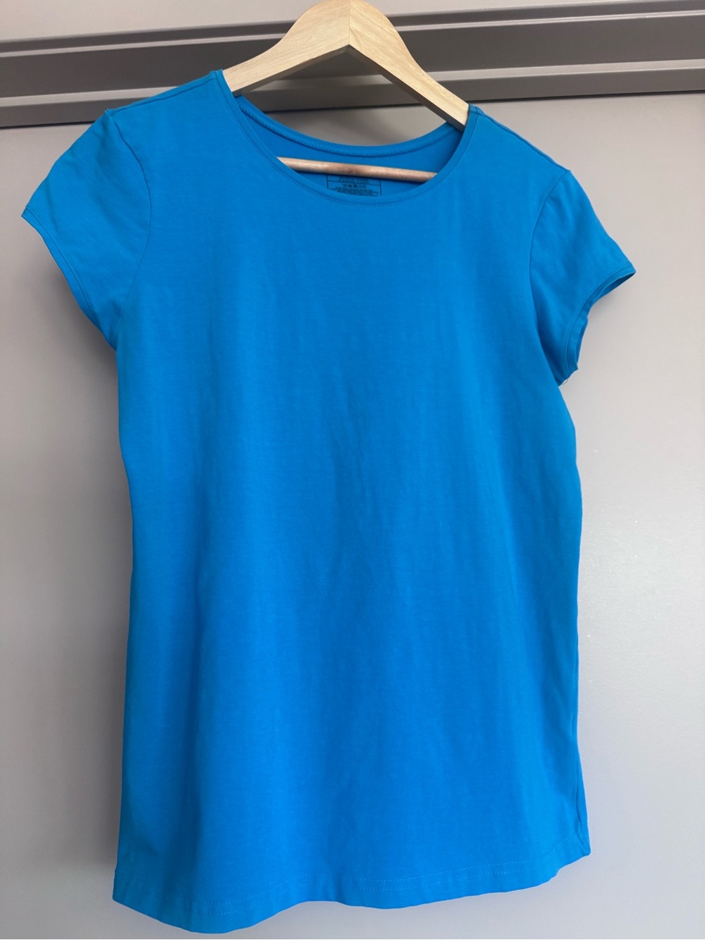 Basics Short Sleeve Tee in Bright Blue